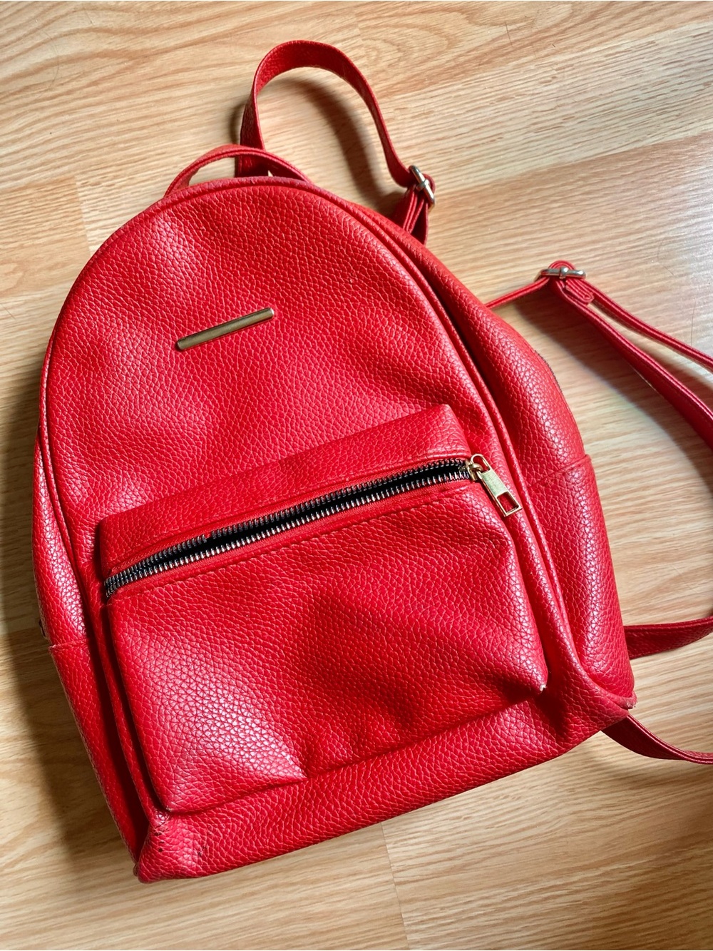 Red Mini Backpack